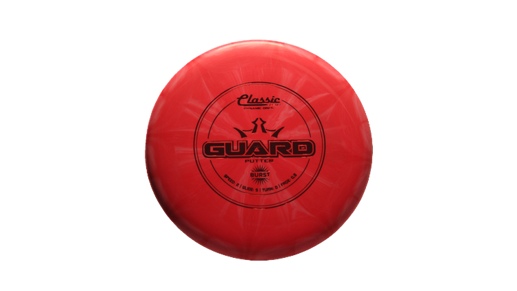 Dynamic Discs Classic Blend Burst Guard Putter Front View