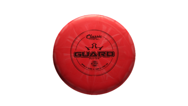 Dynamic Discs Classic Blend Burst Guard Putter Front View
