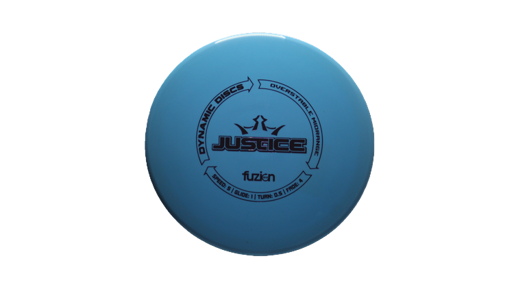 Dynamic Discs BioFuzion Justice Midrange Front View