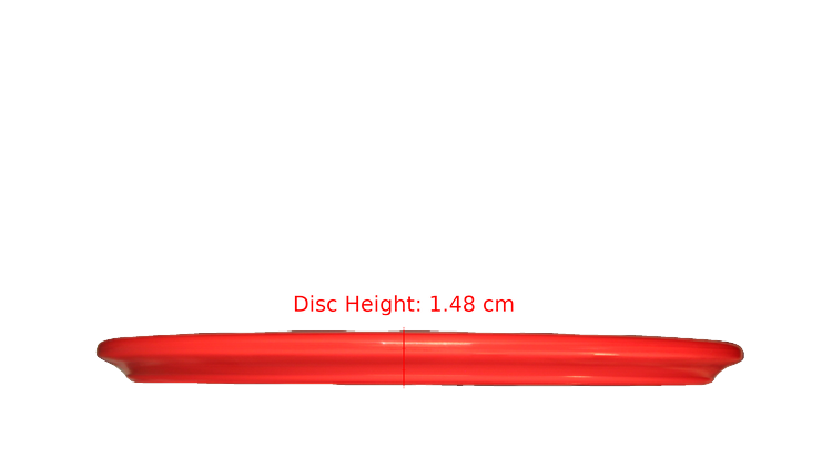 Dynamic Discs BioFuzion Justice Midrange Profile View