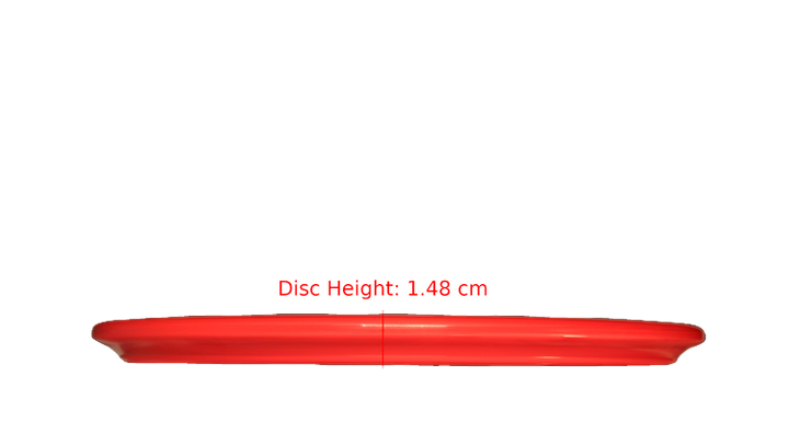 Dynamic Discs BioFuzion Justice Midrange Profile View