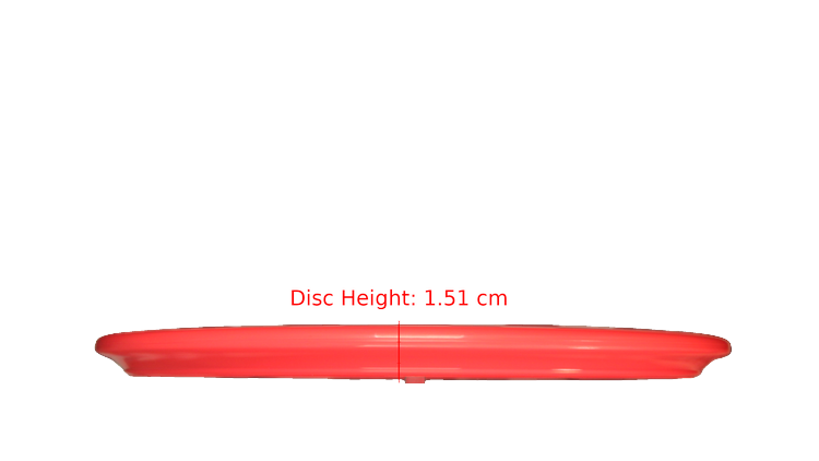 Dynamic Discs BioFuzion Justice Midrange Profile View