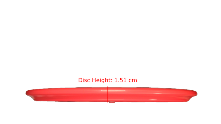Dynamic Discs BioFuzion Justice Midrange Profile View