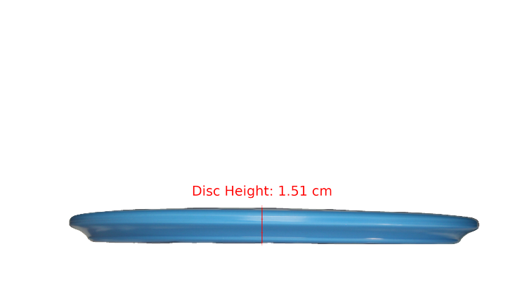 Dynamic Discs BioFuzion Justice Midrange Profile View