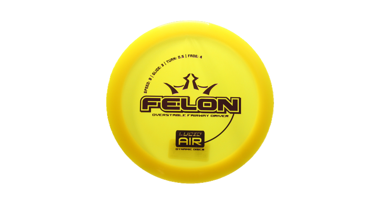 Dynamic Discs Lucid Air Felon Fairway Driver Front View