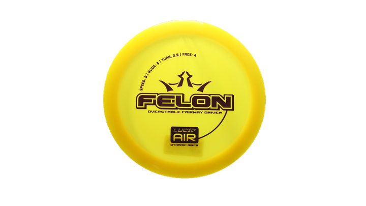 Dynamic Discs Lucid Air Felon Fairway Driver Front View