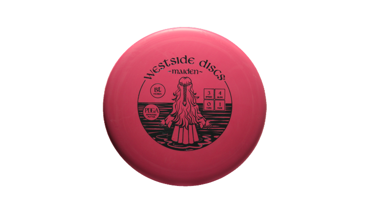 Westside Discs BT Medium Maiden Putter Front View
