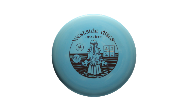 Westside Discs BT Medium Maiden Putter Front View