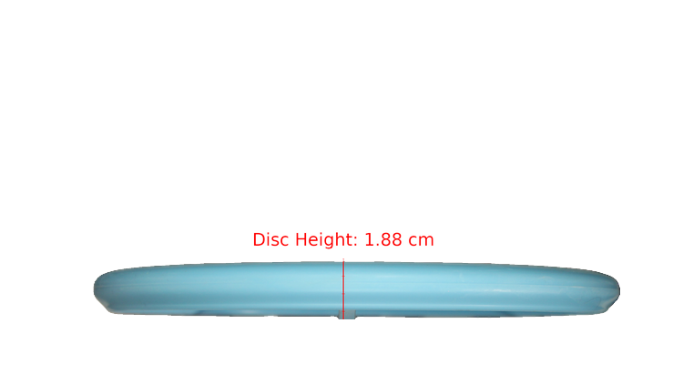 Westside Discs BT Medium Maiden Putter Profile View