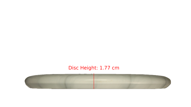 Dynamic Discs Classic Blend Burst Warden Putter Profile View