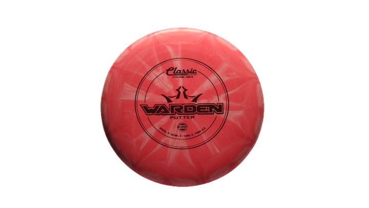 Dynamic Discs Classic Blend Burst Warden Putter Front View