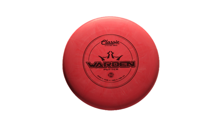 Dynamic Discs Classic Blend Burst Warden Putter Front View