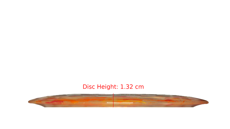 Discraft 2025 Missy Gannon Tour Series Jawbreaker Z Captain's Thrasher Distance Driver Profile View