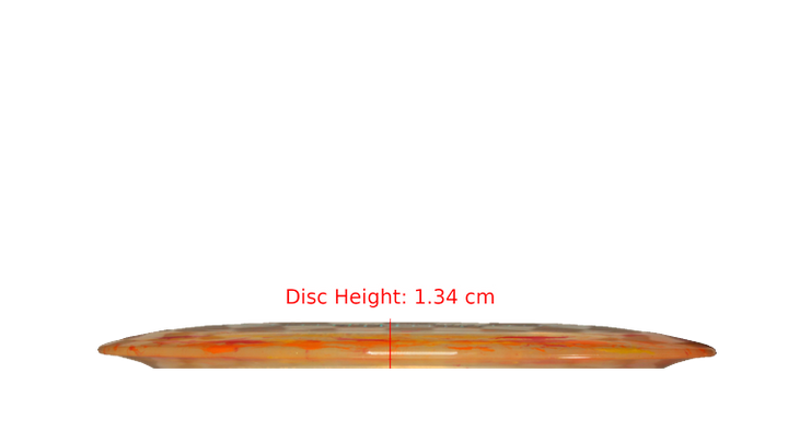 Discraft 2025 Missy Gannon Tour Series Jawbreaker Z Captain's Thrasher Distance Driver Profile View