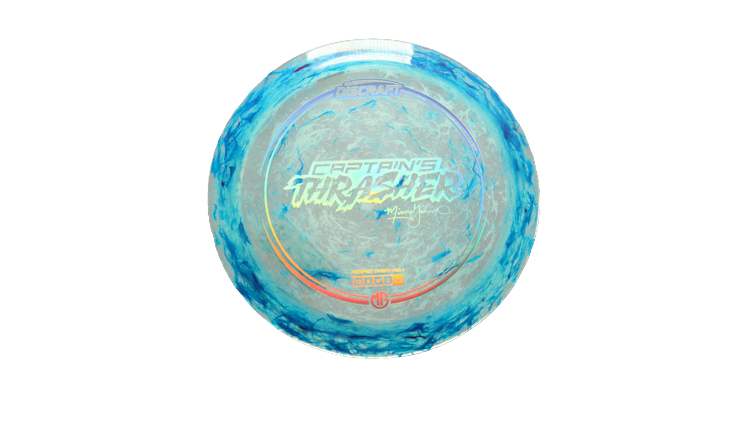 Discraft 2025 Missy Gannon Tour Series Jawbreaker Z Captain's Thrasher Distance Driver Front View
