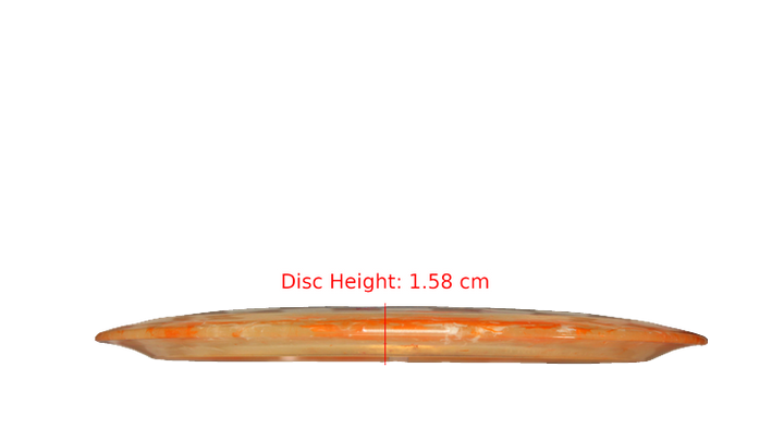 Discraft 2025 Missy Gannon Tour Series Jawbreaker Z Captain's Thrasher Distance Driver Profile View