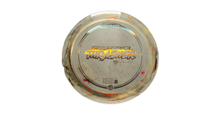 Discraft 2025 Missy Gannon Tour Series Jawbreaker Z Captain's Thrasher Distance Driver Front View