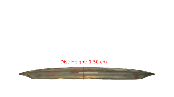 Discraft 2025 Missy Gannon Tour Series Jawbreaker Z Captain's Thrasher Distance Driver Profile View