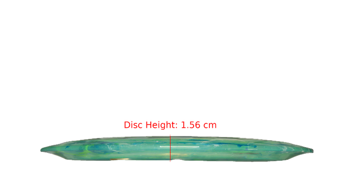 Discraft 2025 Missy Gannon Tour Series Jawbreaker Z Captain's Thrasher Distance Driver Profile View