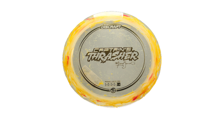 Discraft 2025 Missy Gannon Tour Series Jawbreaker Z Captain's Thrasher Distance Driver Front View