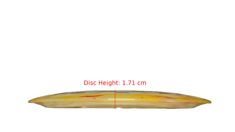 Discraft 2025 Missy Gannon Tour Series Jawbreaker Z Captain's Thrasher Distance Driver Profile View