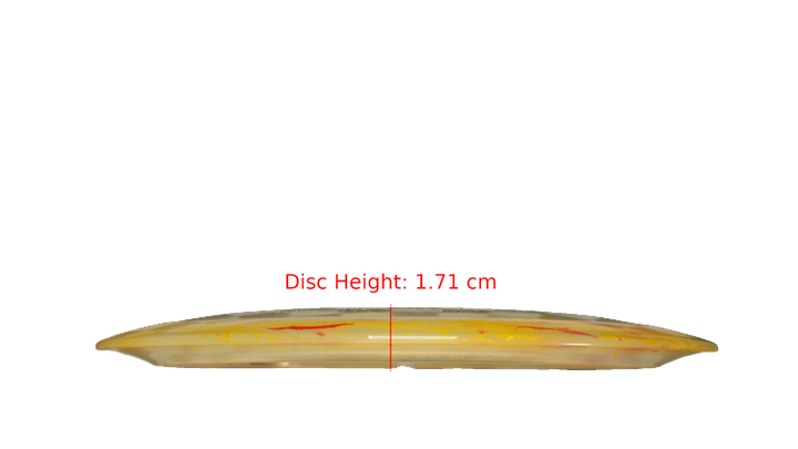 Discraft 2025 Missy Gannon Tour Series Jawbreaker Z Captain's Thrasher Distance Driver Profile View