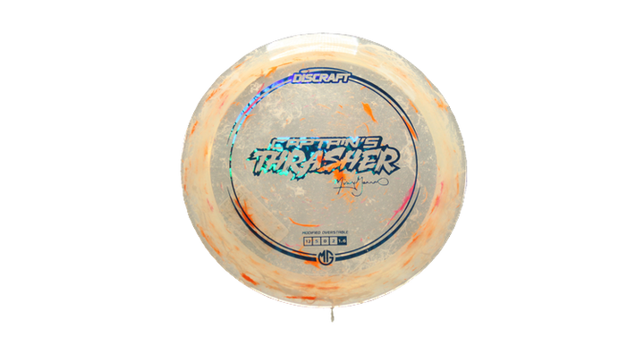 Discraft 2025 Missy Gannon Tour Series Jawbreaker Z Captain's Thrasher Distance Driver Front View