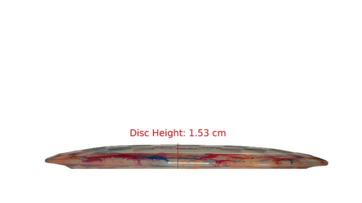 Discraft 2025 Missy Gannon Tour Series Jawbreaker Z Captain's Thrasher Distance Driver Profile View