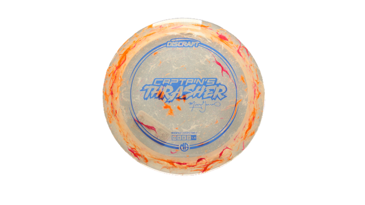 Discraft 2025 Missy Gannon Tour Series Jawbreaker Z Captain's Thrasher Distance Driver Front View