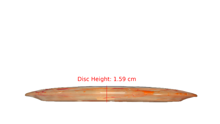Discraft 2025 Missy Gannon Tour Series Jawbreaker Z Captain's Thrasher Distance Driver Profile View