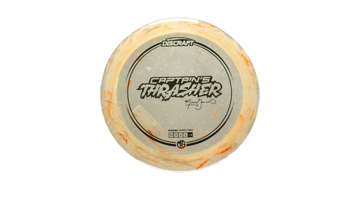 Discraft 2025 Missy Gannon Tour Series Jawbreaker Z Captain's Thrasher Distance Driver Front View