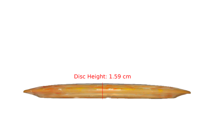 Discraft 2025 Missy Gannon Tour Series Jawbreaker Z Captain's Thrasher Distance Driver Profile View