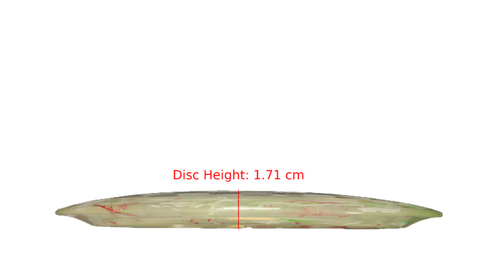 Discraft 2025 Missy Gannon Tour Series Jawbreaker Z Captain's Thrasher Distance Driver Profile View