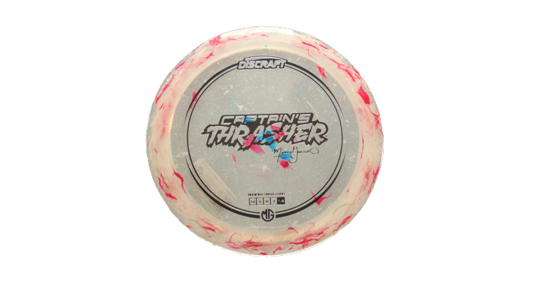 Discraft 2025 Missy Gannon Tour Series Jawbreaker Z Captain's Thrasher Distance Driver Front View