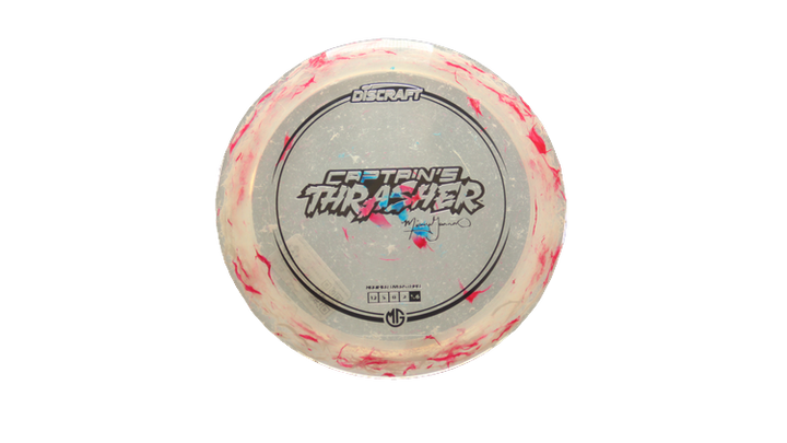 Discraft 2025 Missy Gannon Tour Series Jawbreaker Z Captain's Thrasher Distance Driver Front View