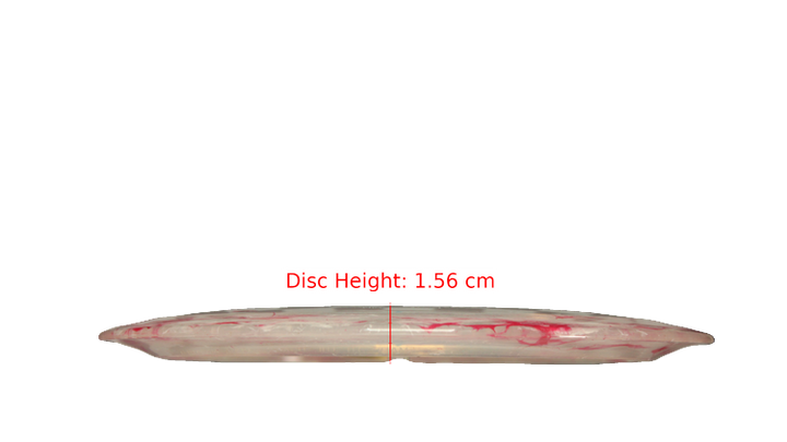 Discraft 2025 Missy Gannon Tour Series Jawbreaker Z Captain's Thrasher Distance Driver Profile View