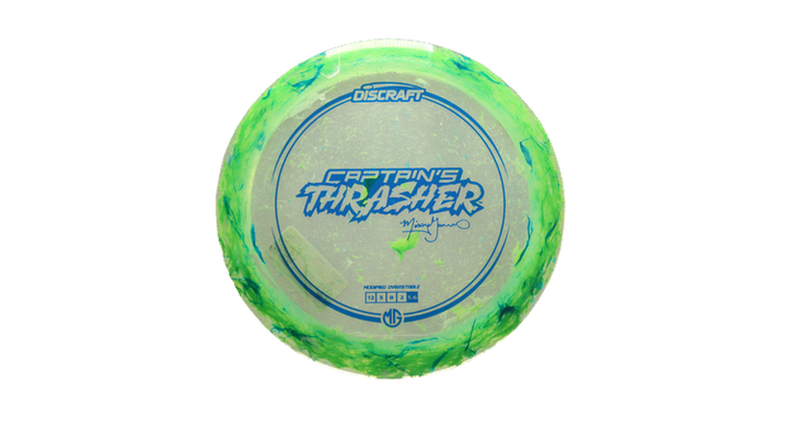 Discraft 2025 Missy Gannon Tour Series Jawbreaker Z Captain's Thrasher Distance Driver Front View