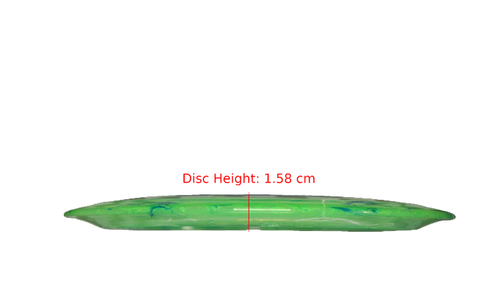 Discraft 2025 Missy Gannon Tour Series Jawbreaker Z Captain's Thrasher Distance Driver Profile View