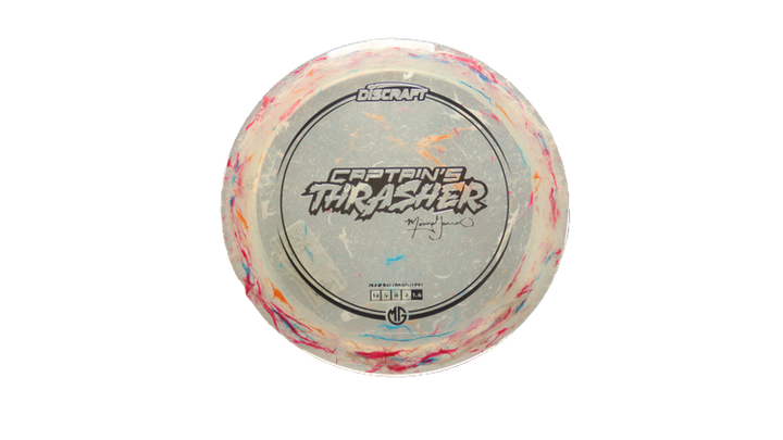 Discraft 2025 Missy Gannon Tour Series Jawbreaker Z Captain's Thrasher Distance Driver Front View