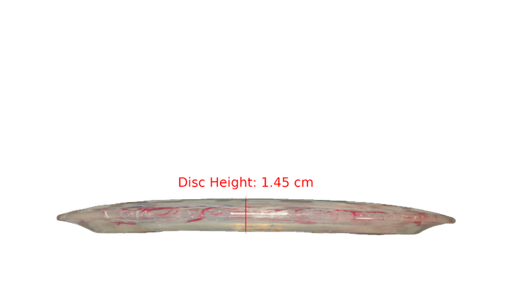 Discraft 2025 Missy Gannon Tour Series Jawbreaker Z Captain's Thrasher Distance Driver Profile View