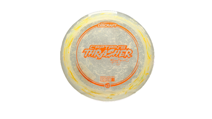 Discraft 2025 Missy Gannon Tour Series Jawbreaker Z Captain's Thrasher Distance Driver Front View