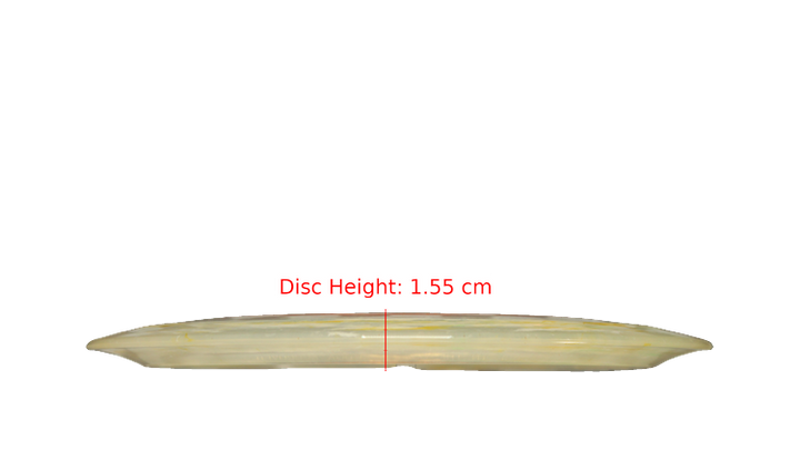 Discraft 2025 Missy Gannon Tour Series Jawbreaker Z Captain's Thrasher Distance Driver Profile View