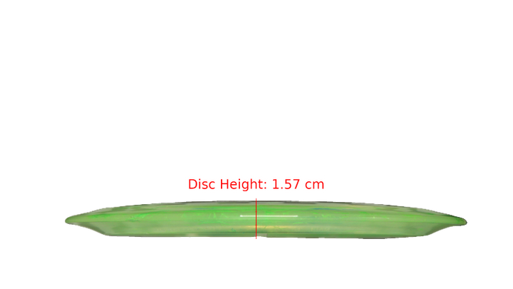 Discraft 2025 Missy Gannon Tour Series Jawbreaker Z Captain's Thrasher Distance Driver Profile View