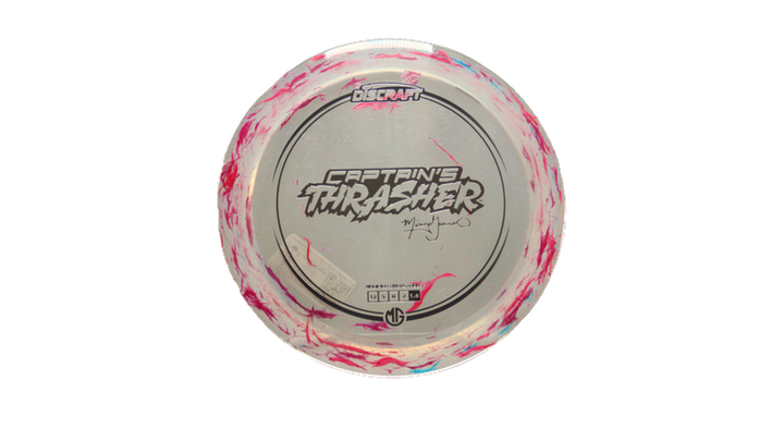 Discraft 2025 Missy Gannon Tour Series Jawbreaker Z Captain's Thrasher Distance Driver Front View