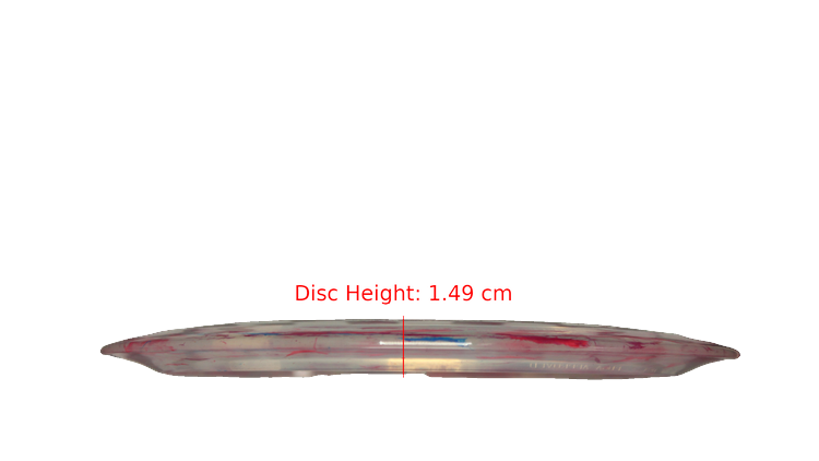Discraft 2025 Missy Gannon Tour Series Jawbreaker Z Captain's Thrasher Distance Driver Profile View