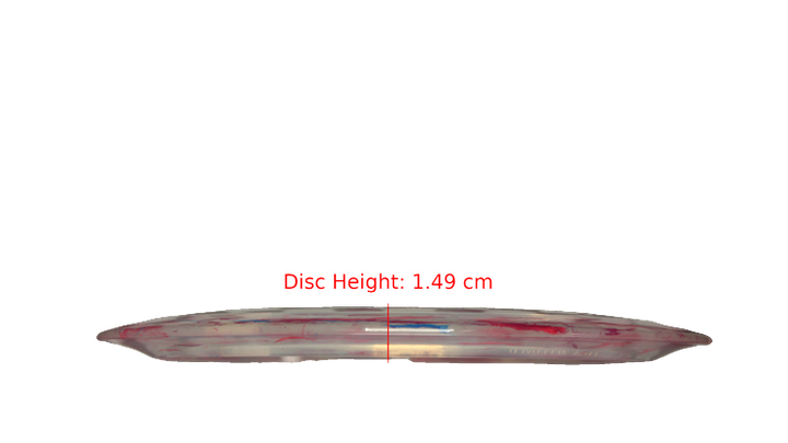 Discraft 2025 Missy Gannon Tour Series Jawbreaker Z Captain's Thrasher Distance Driver Profile View