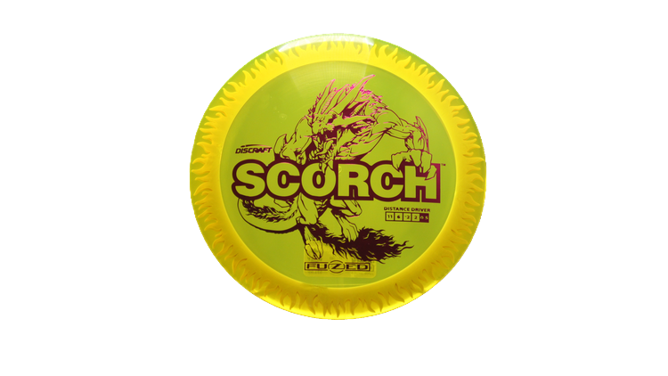 Discraft Fuzed Z Scorch Distance Driver Front View