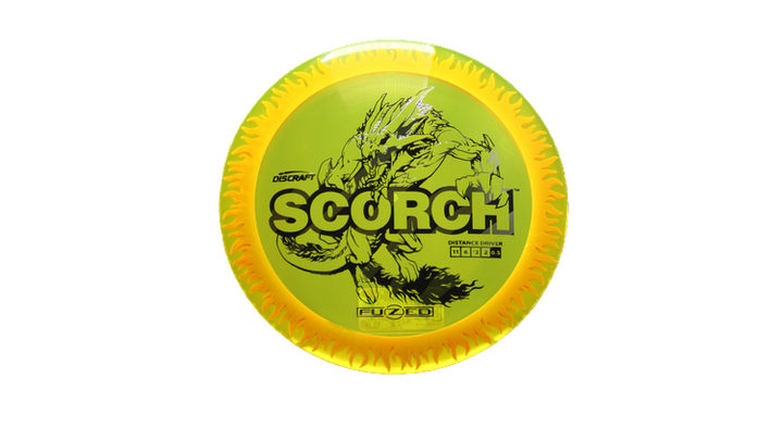 Discraft Fuzed Z Scorch Distance Driver Front View