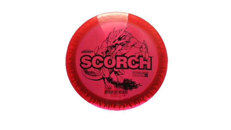 Discraft Fuzed Z Scorch Distance Driver Front View