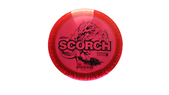 Discraft Fuzed Z Scorch Distance Driver Front View
